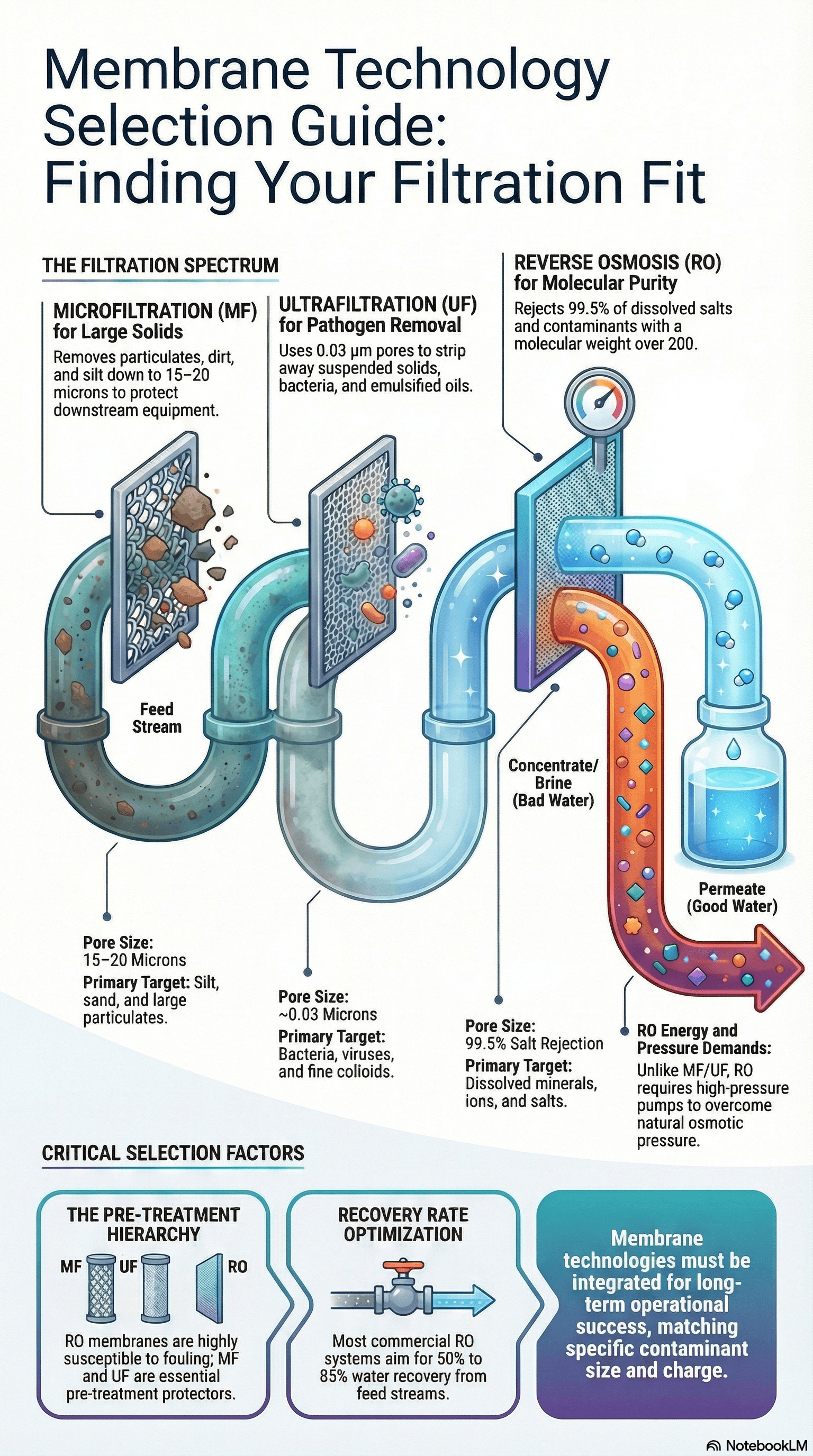 infographic membrane guide